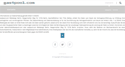 Desktop Screenshot of eastpool.com