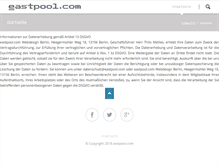 Tablet Screenshot of eastpool.com